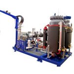cyclopentane high pressure foaming machine, 32kw ​​pu foam filling machine